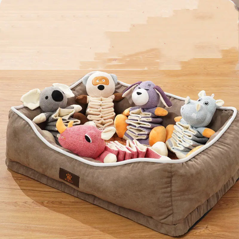 Plush Bite-Resistant Dog Toy for Puppies and Dogs