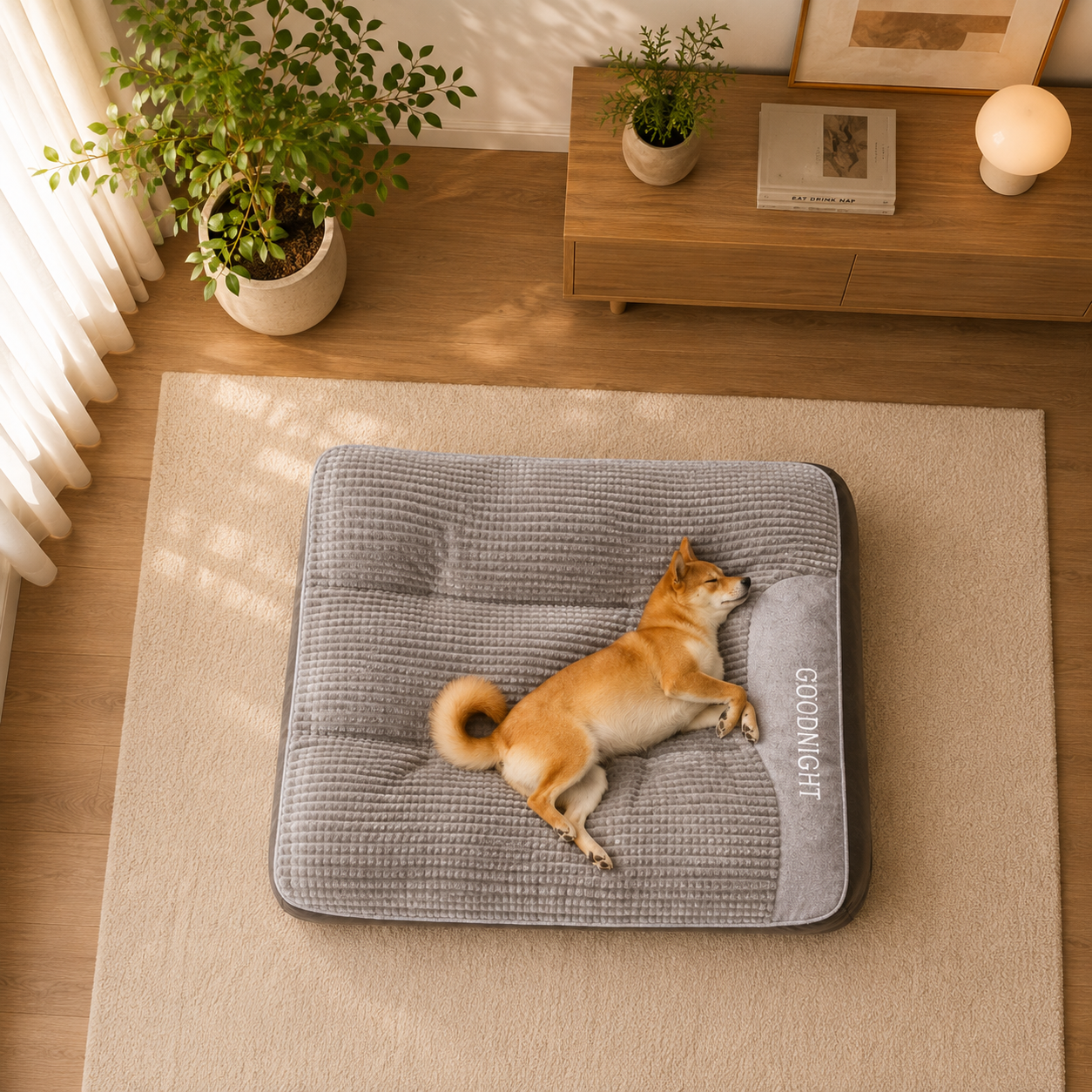 Premium Plush Dog Bed