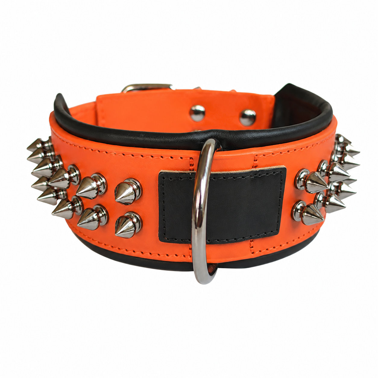 Premium Leather Studded Dog Collar