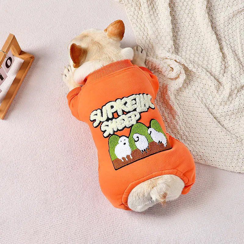 Thick Padded Winter Clothes for Dogs