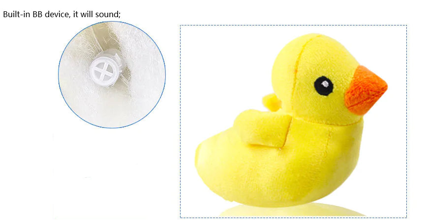 Durable Plush Dog Toy for Chewing and Teething