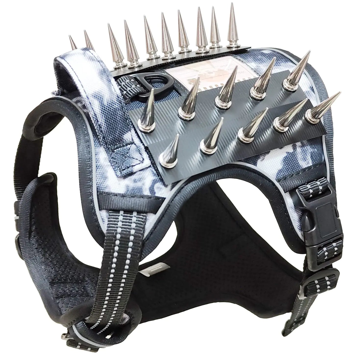 Tactical Dog Harness Reflective for Small Medium Large Dogs No Pull Military Dog Harness with HandleService Dog Vest Adjustable Pet Harness for Training Hunting Walking Medium