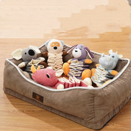 Plush Bite-Resistant Dog Toy for Puppies and Dogs