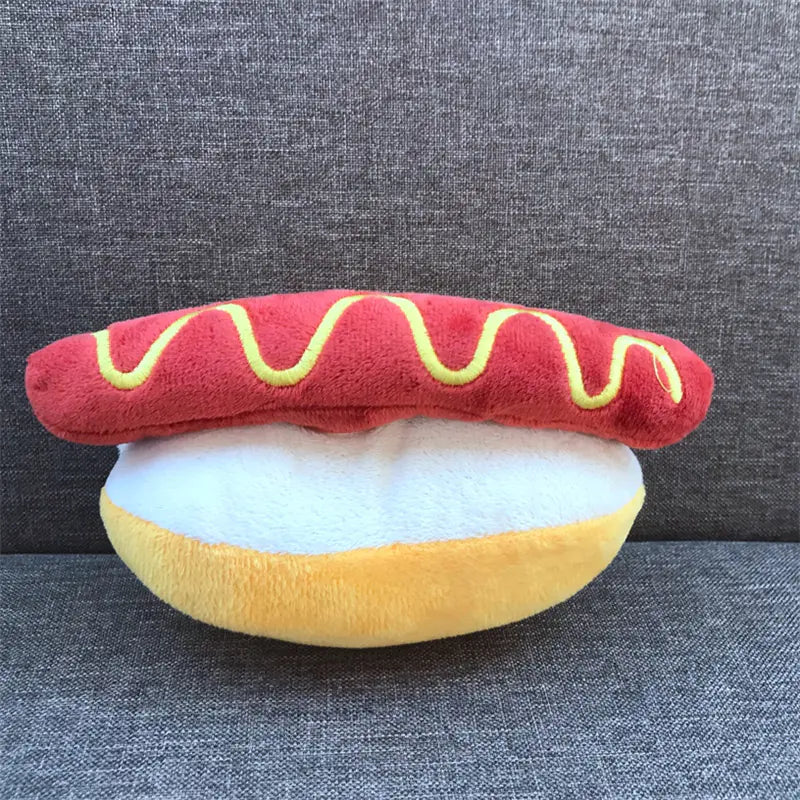 Bite Resistant Plush Toy for Dogs - Food Series