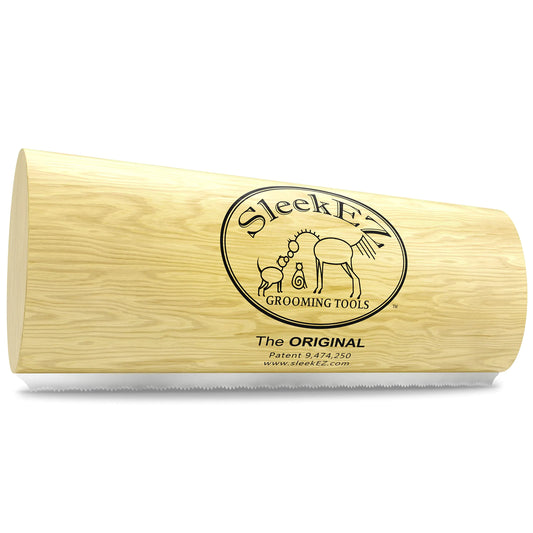 SleekEZ Dog Brush for Shedding & Dog Grooming Supplies Deshedding Dog Brush Dog Brush for Short Haired Dogs Dog Brush for Long Haired Dogs Metal Dog Comb Dog Hair Brush Dog Shedding Brush