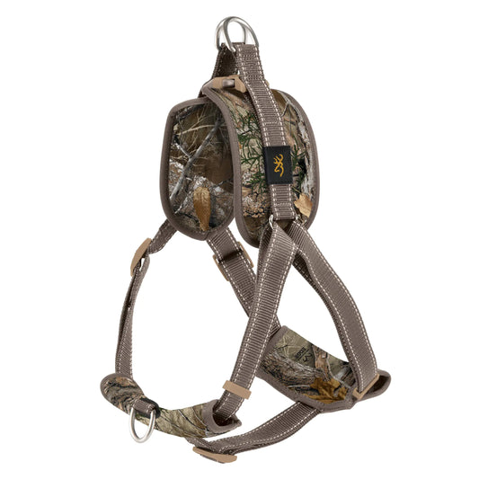 Browning Pet Harnesses Walking Harness Small 5/8 x 22-28in OS RT Edge Elk Grey