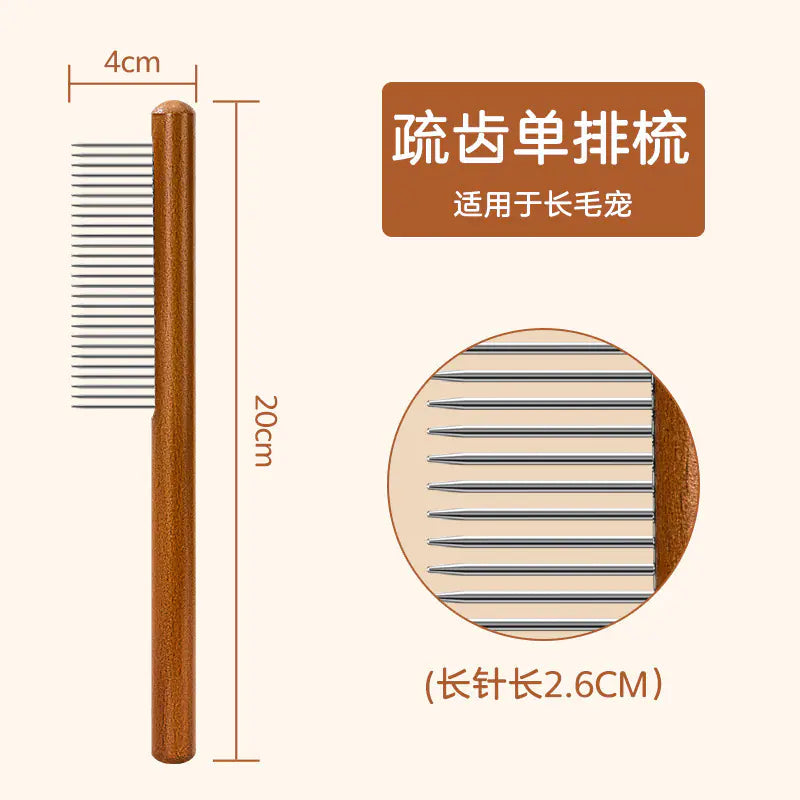 Pet Grooming Comb for Cat and Dog Hair Removal