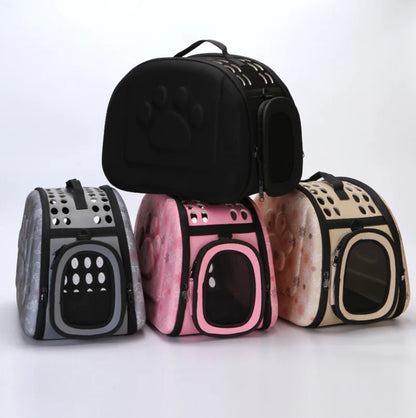 Pet Carrier Backpack - Foldable Travel Bag for Pets