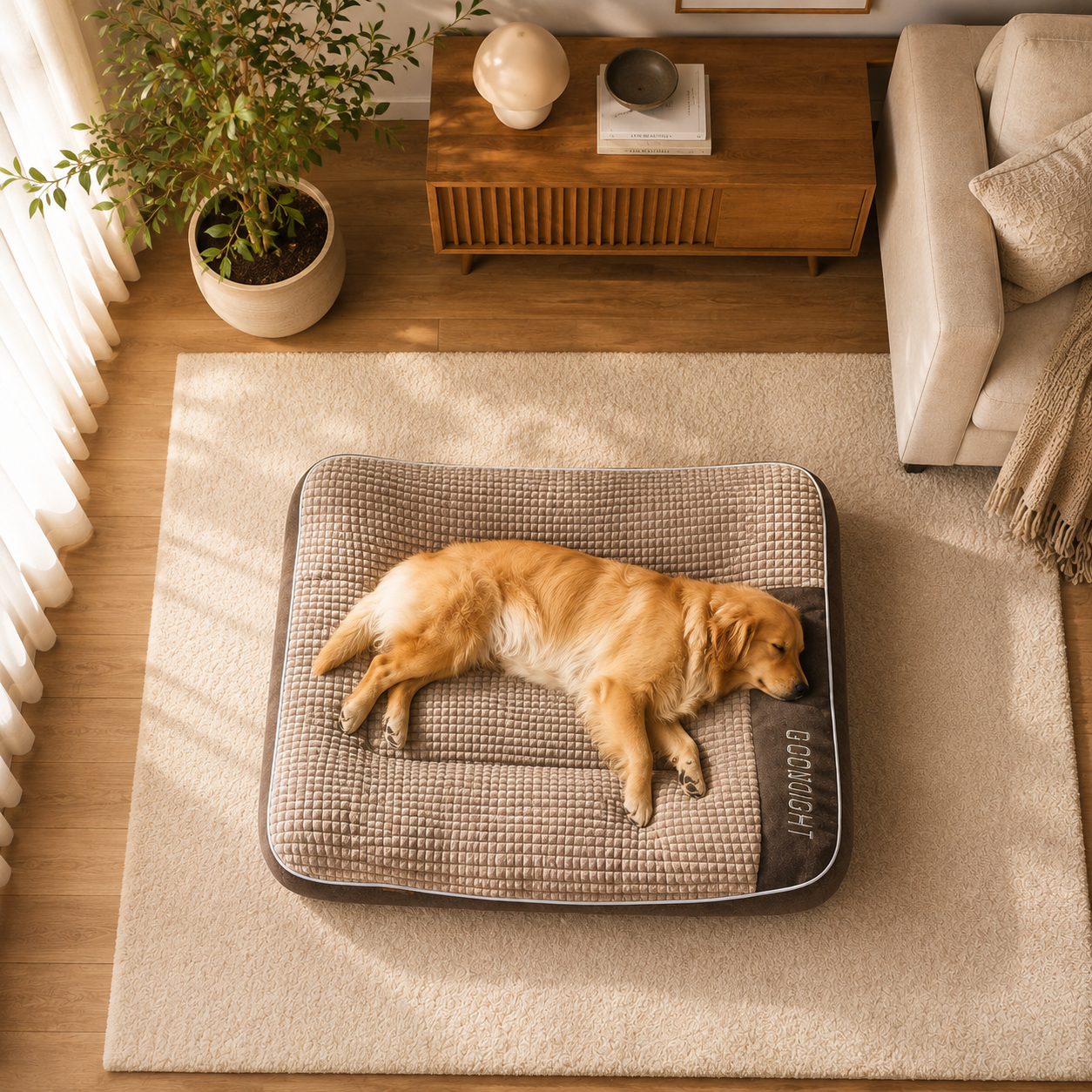 Premium Plush Dog Bed