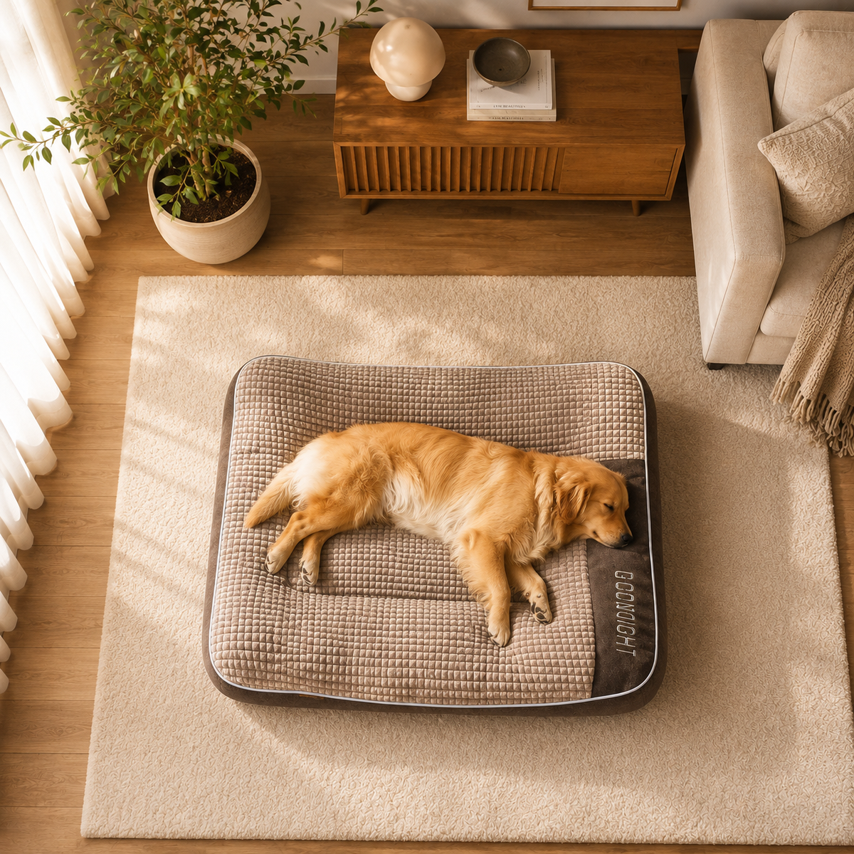 Premium Plush Dog Bed