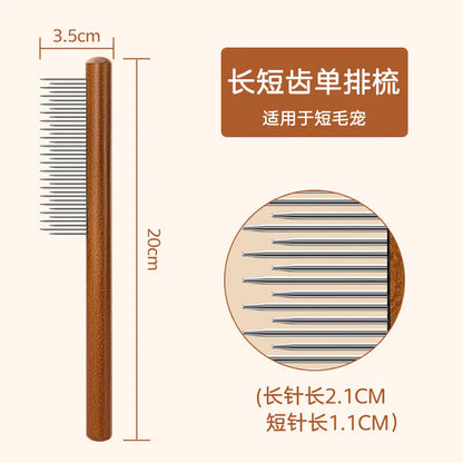 Pet Grooming Comb for Cat and Dog Hair Removal