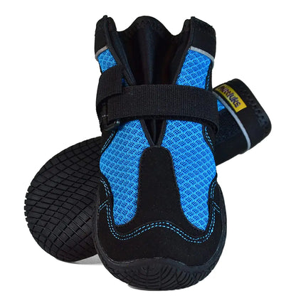 Muttluks Mud Monsters All Terrain Rugged Summer Dog Boots with Rubber Soles for Hiking Running and Swimming - 2 Boots