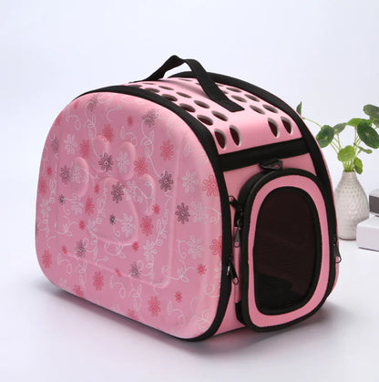 Pet Carrier Backpack - Foldable Travel Bag for Pets