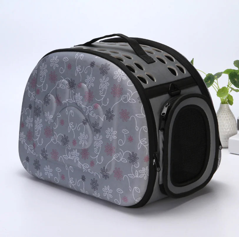 Pet Carrier Backpack - Foldable Travel Bag for Pets