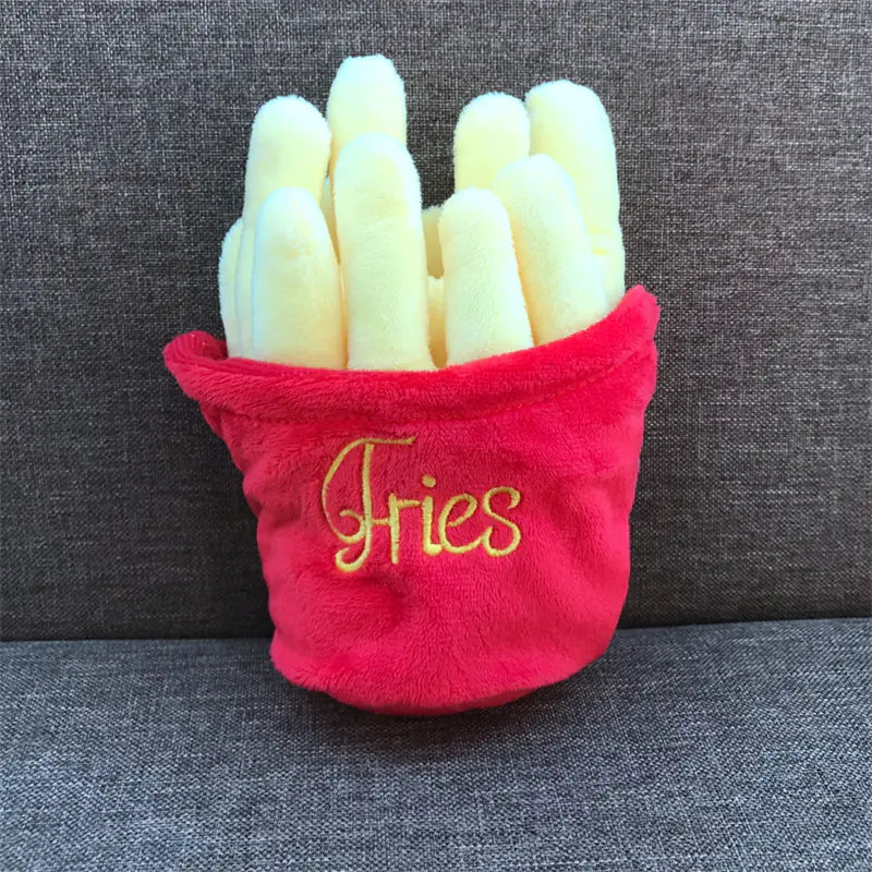 Bite Resistant Plush Toy for Dogs - Food Series
