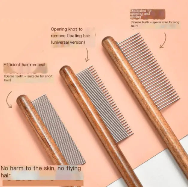 Pet Grooming Comb for Cat and Dog Hair Removal