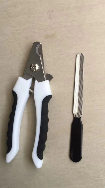 Pet Nail Clipper Set for Dogs and Cats (Large & Small)