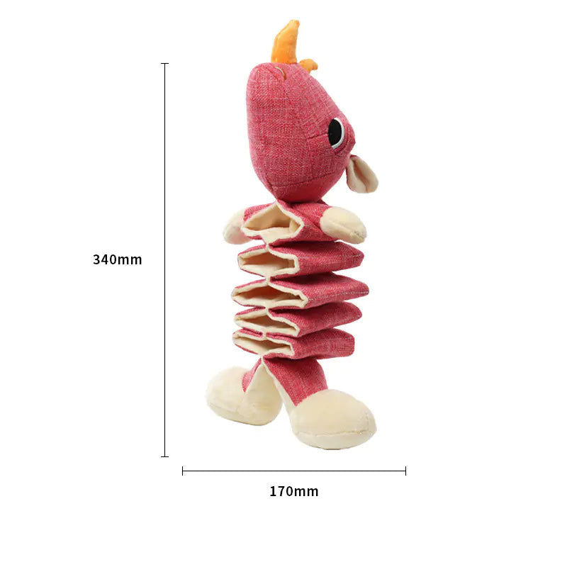 Plush Bite-Resistant Dog Toy for Puppies and Dogs